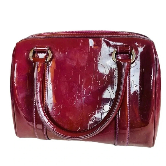 Vintage Christian Dior Diorissimo Boston Bag Small - Picture 1 of 15